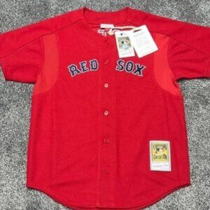Boston Red Sox Mitchell & Ness David Ortiz Mens M Jersey Cooperstown Col…